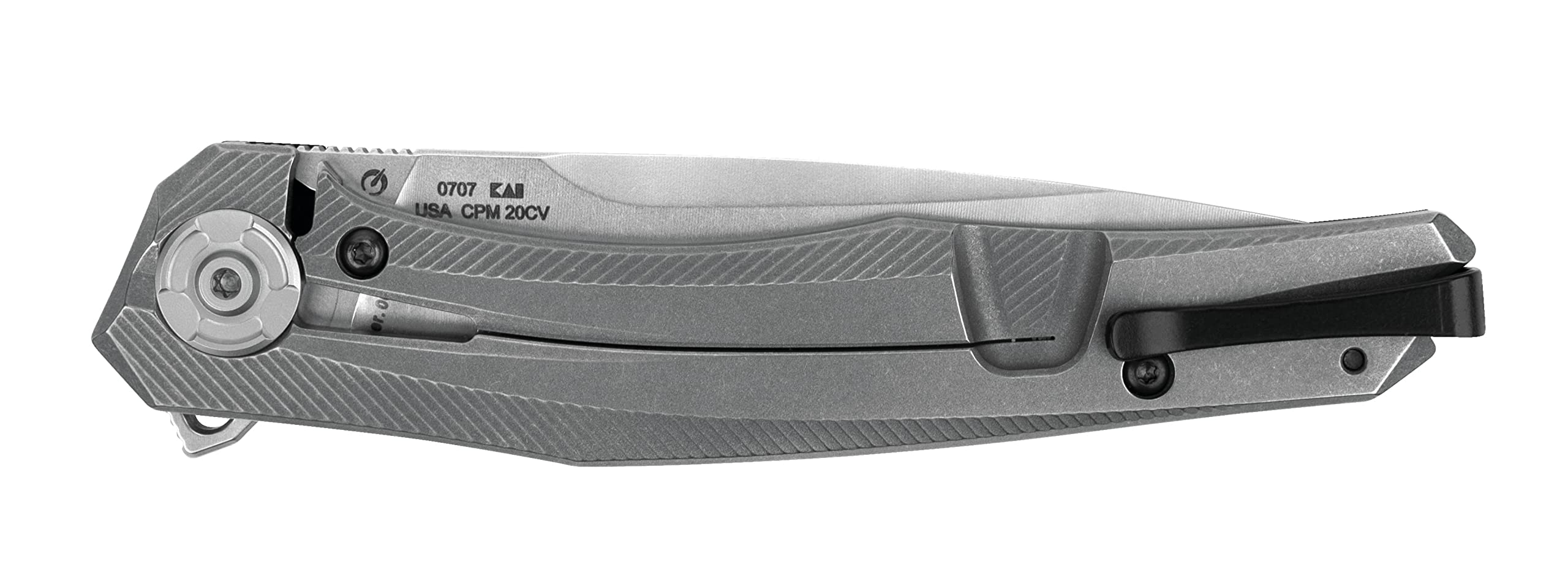 Zero Tolerance 0707 Folding Knife - Premium CPM 20CV Steel Blade, Smooth Tuned Detent System, 3.5