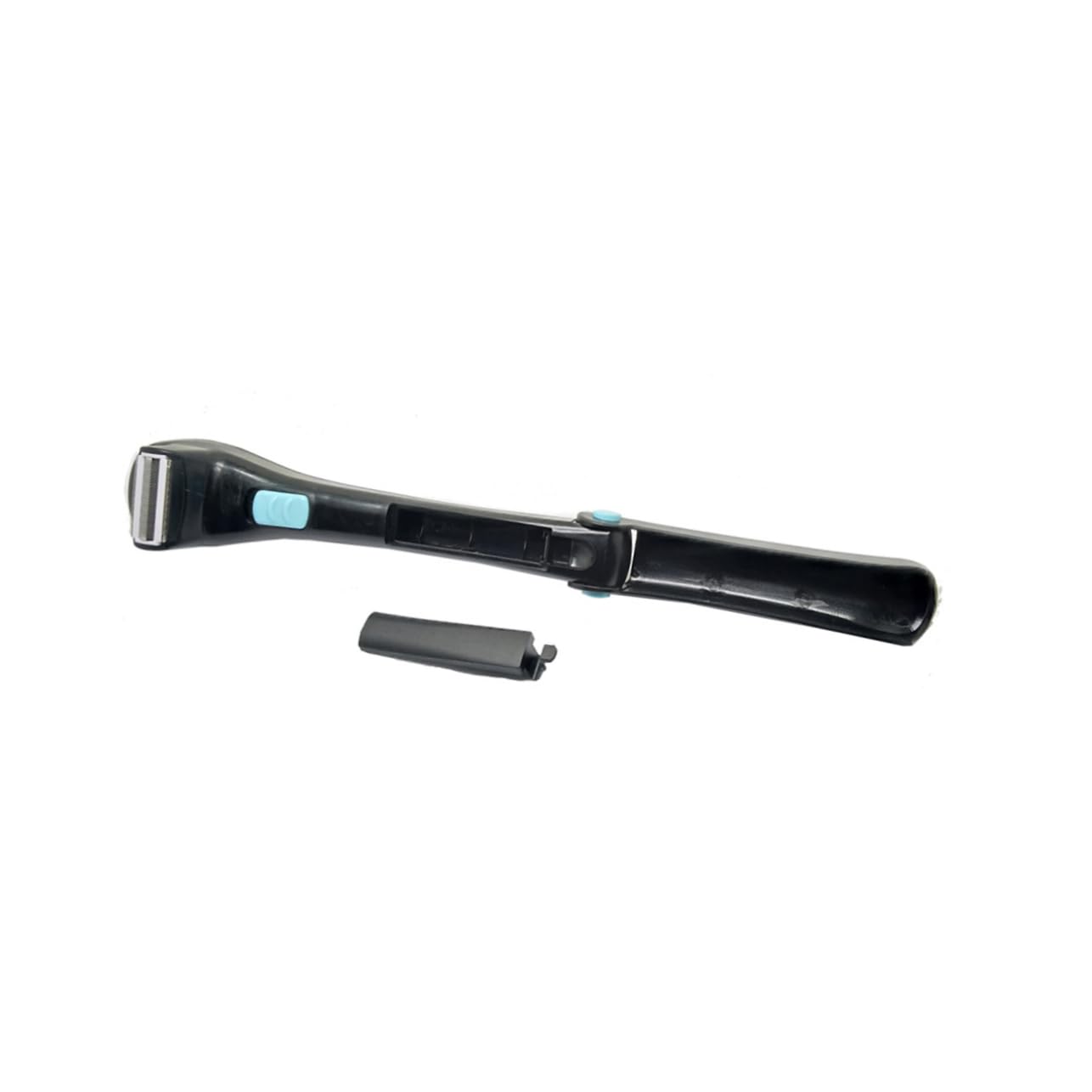 Best Electric Razor for Men - Rechargeable Cordless Shaver with Long Handle for Body & Back Hair Removal - Foldable Design for Travel & Home Use - Smooth Shaving Experience for Face, Chest & Legs