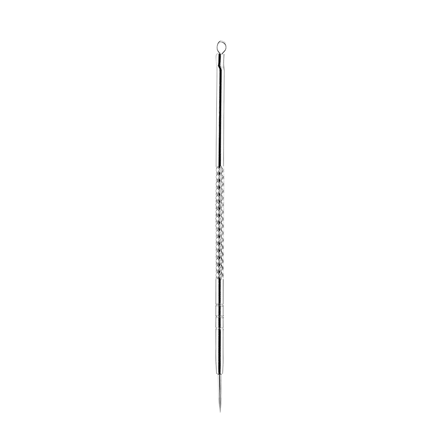 MeeTo Blackhead & Acne Removal Kit - 4 Pcs Stainless Steel Comedone Extractor Tools for Face & Nose - Professional Pimple Popper for Women & Men - Perfect for Skincare Routine & Blemish Treatment at Home