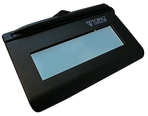 Topaz Signature Terminal - 4.4x1.3in Electromagnetic Pad for Secure Document Signing