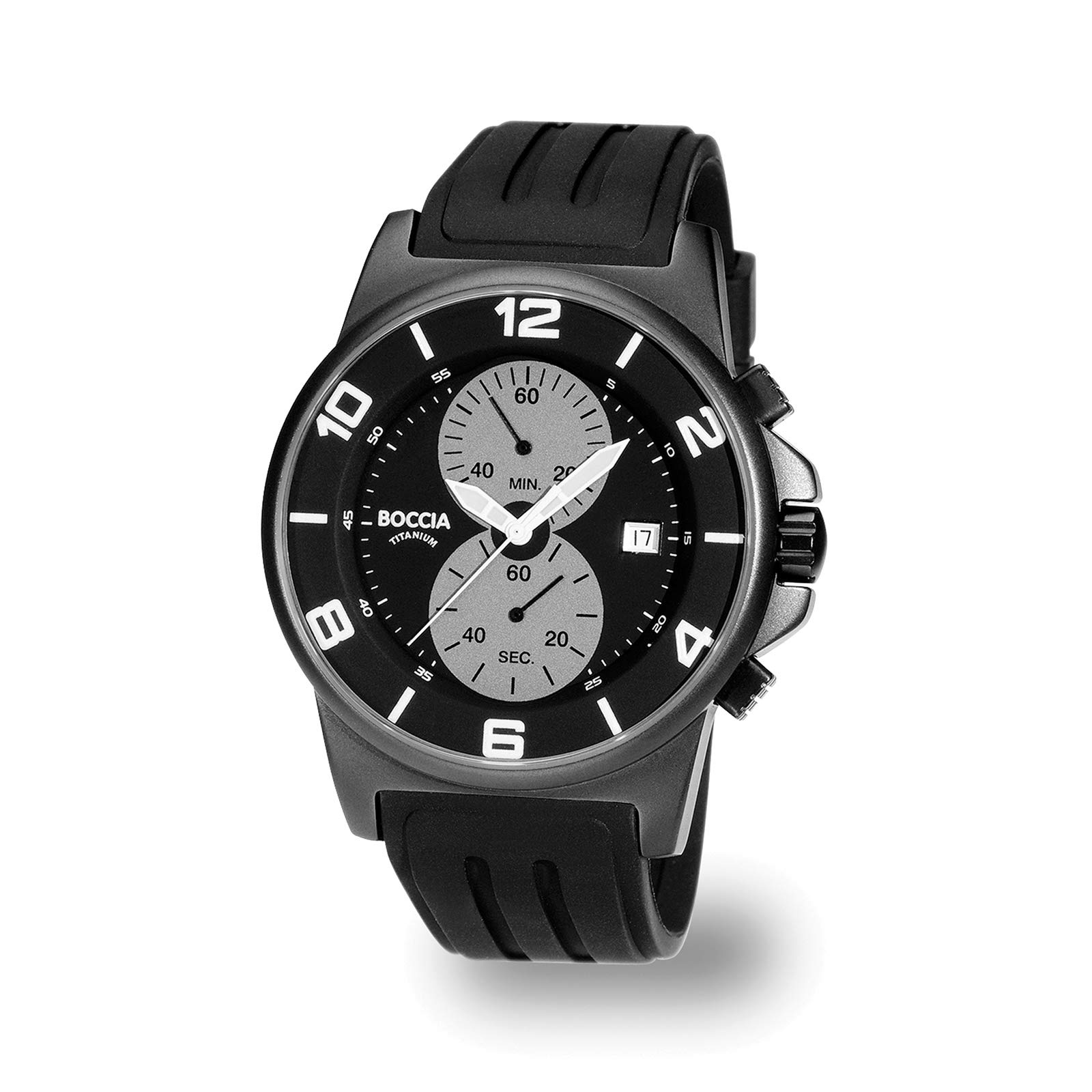 3777-02 Men's Boccia Watch - Waterproof, Stainless Steel, Casual & Sporty - Perfect for Outdoor Activities, Work & Daily Wear