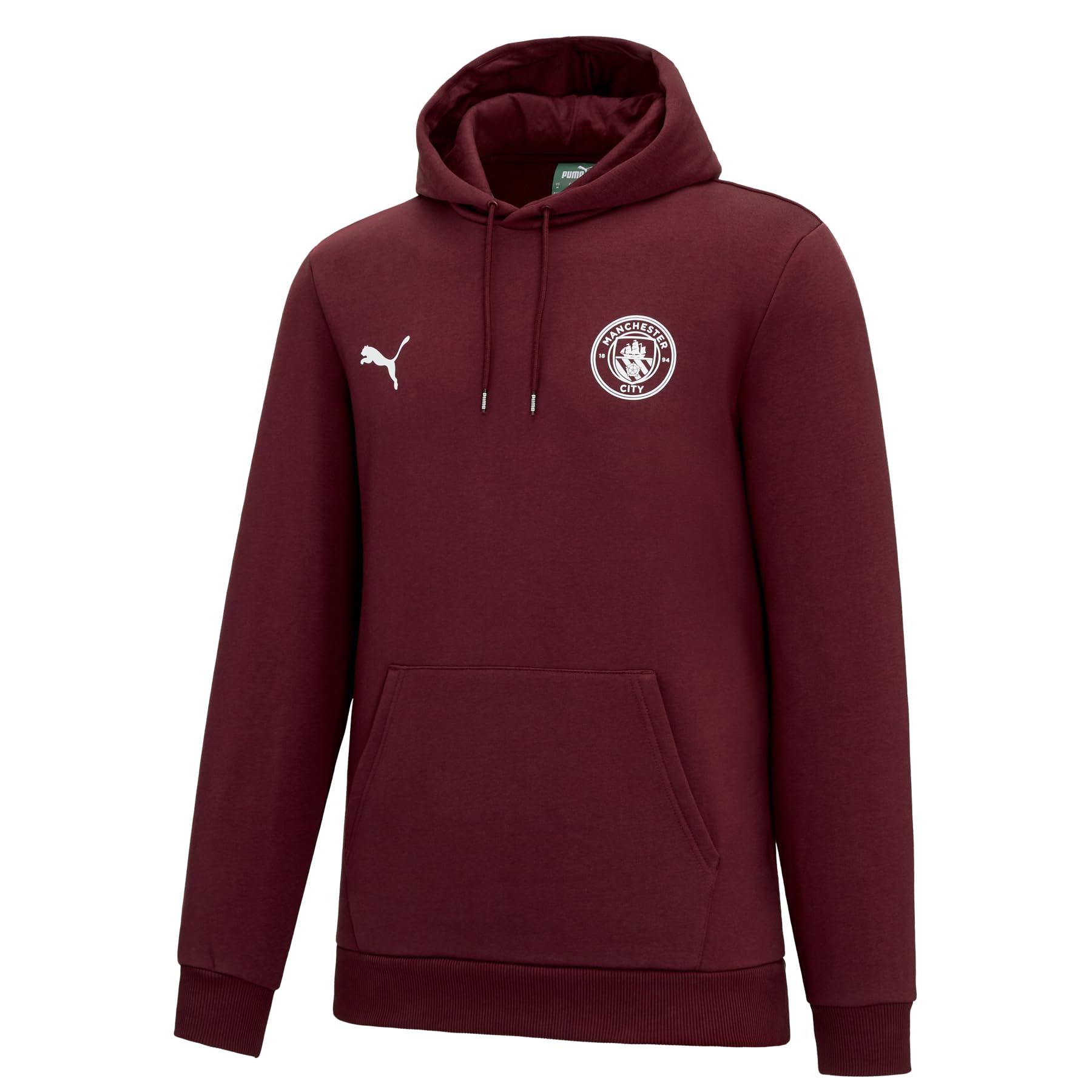 PUMA Manchester City Essentials Hoodie - Unisex Blue Pullover for Men & Women | Perfect for Casual Wear, Sports & Street Fashion