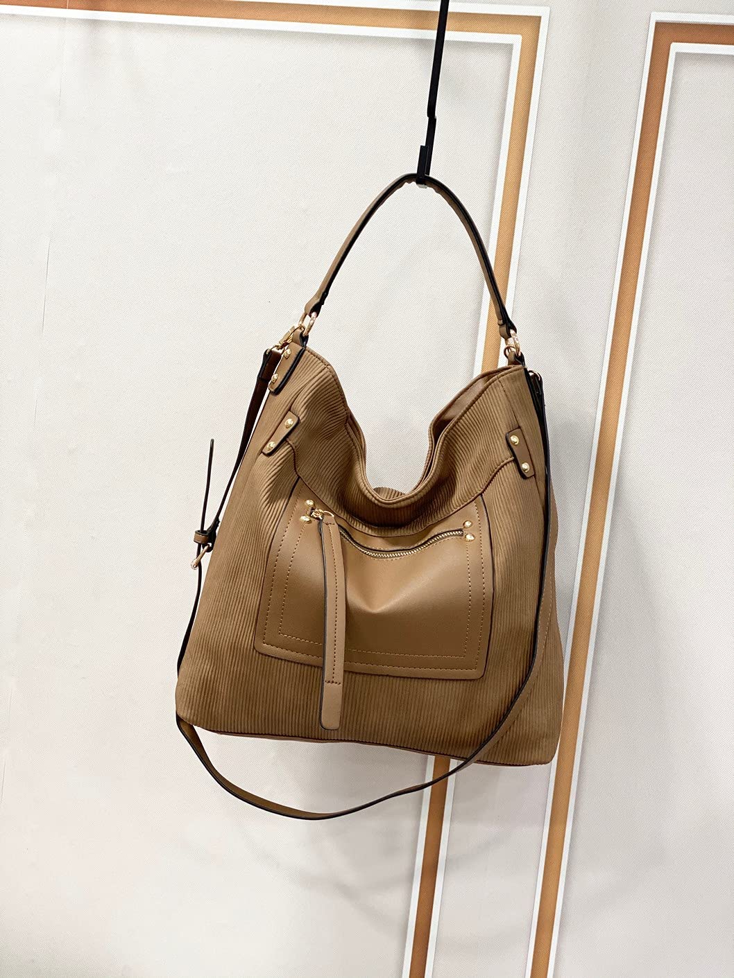 Stylish Embossed Leather Hobo Bags for Women - Large Crossbody Shoulder Purse, Casual Tote Handbag | Perfect for Work, Travel & Everyday Use