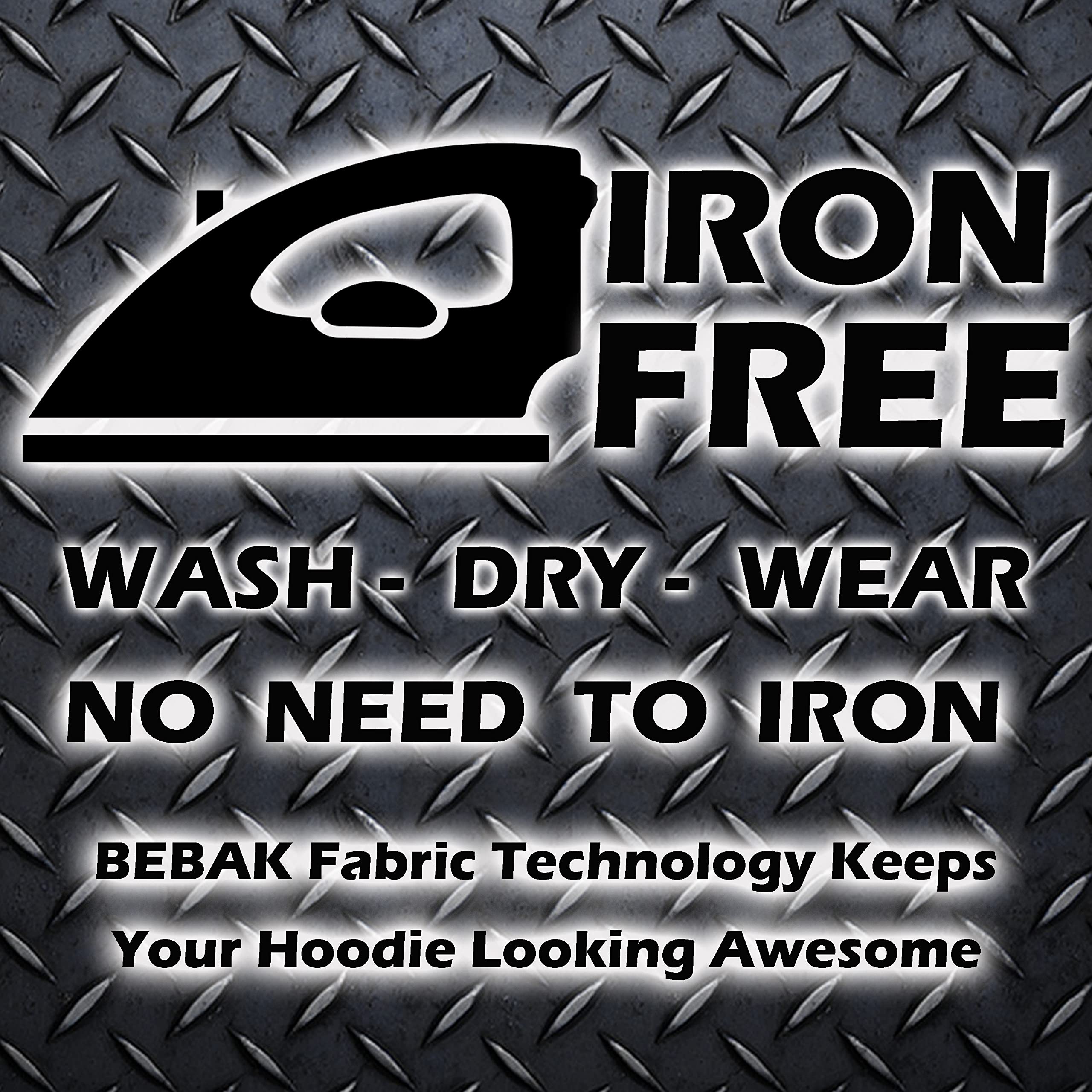 Bebak Men's Gym Hoodie - Viking Pullover Hoodie for Bodybuilding & Workout | Sweatshirt for Men S-5XL | Perfect for Gym, Training & Casual Wear