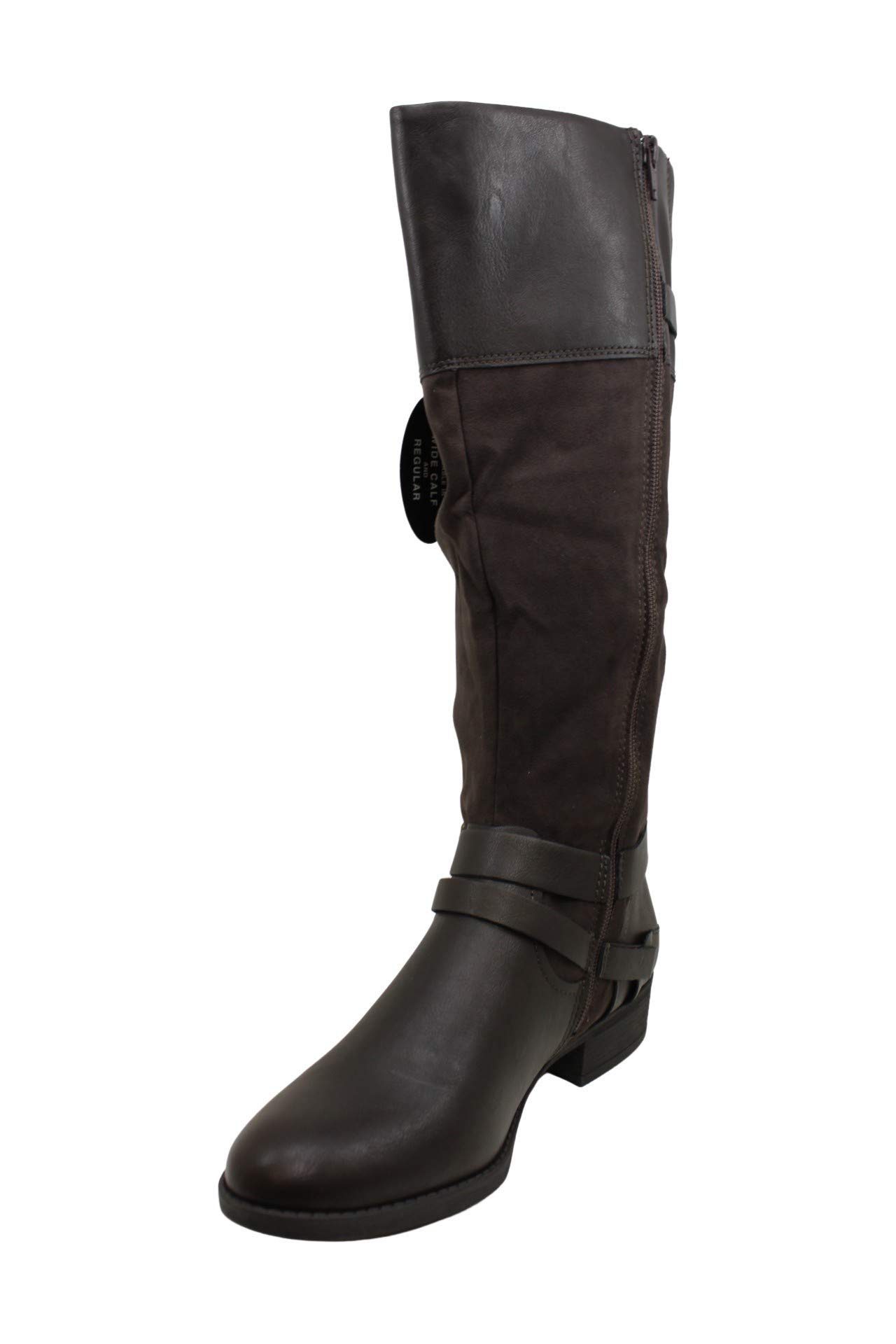Style & Co. Women's Ashliie Closed Toe Knee High Boots in Chocolate Brown - Size Toddler 10.0 | Comfortable & Stylish Winter Boots for Women, Perfect for Cold Weather & Outdoor Activities