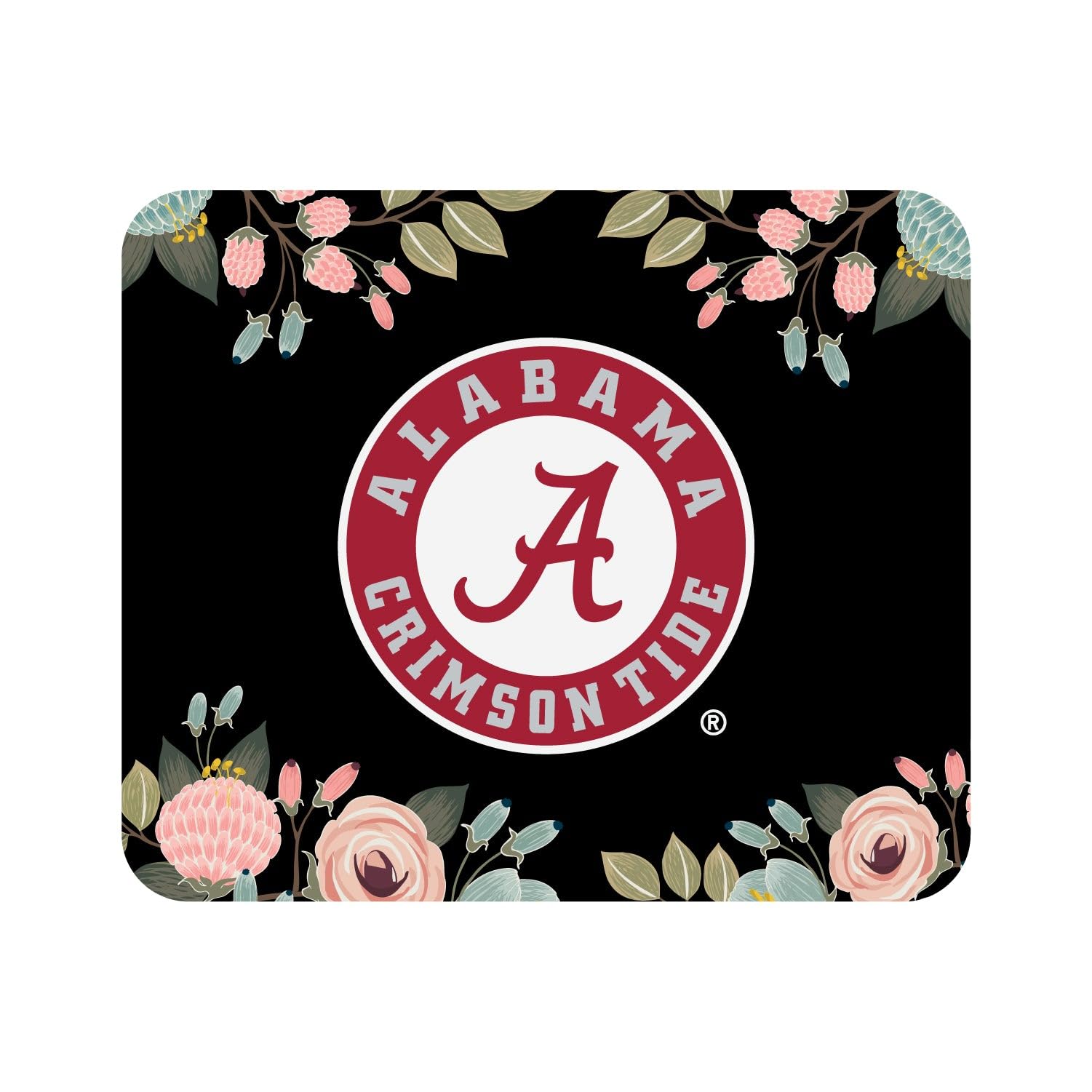 OTM Essentials University of Alabama Logo Standard Fabric Mouse Pad - Non-Slip Desk Accessory for Gaming & Office Work - Perfect for Dorm, Home & Office Setup