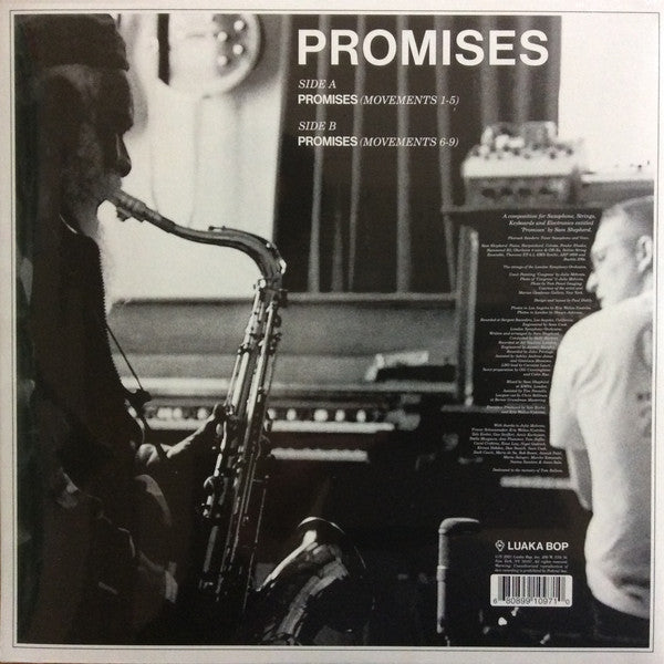 Floating Points, Pharoah Sanders & London Symphony Orchestra - Promises (Vinyl LP, Album, Reissue, Special Edition, March Release, Mint Condition) - Perfect for Jazz Lovers & Vinyl Collectors