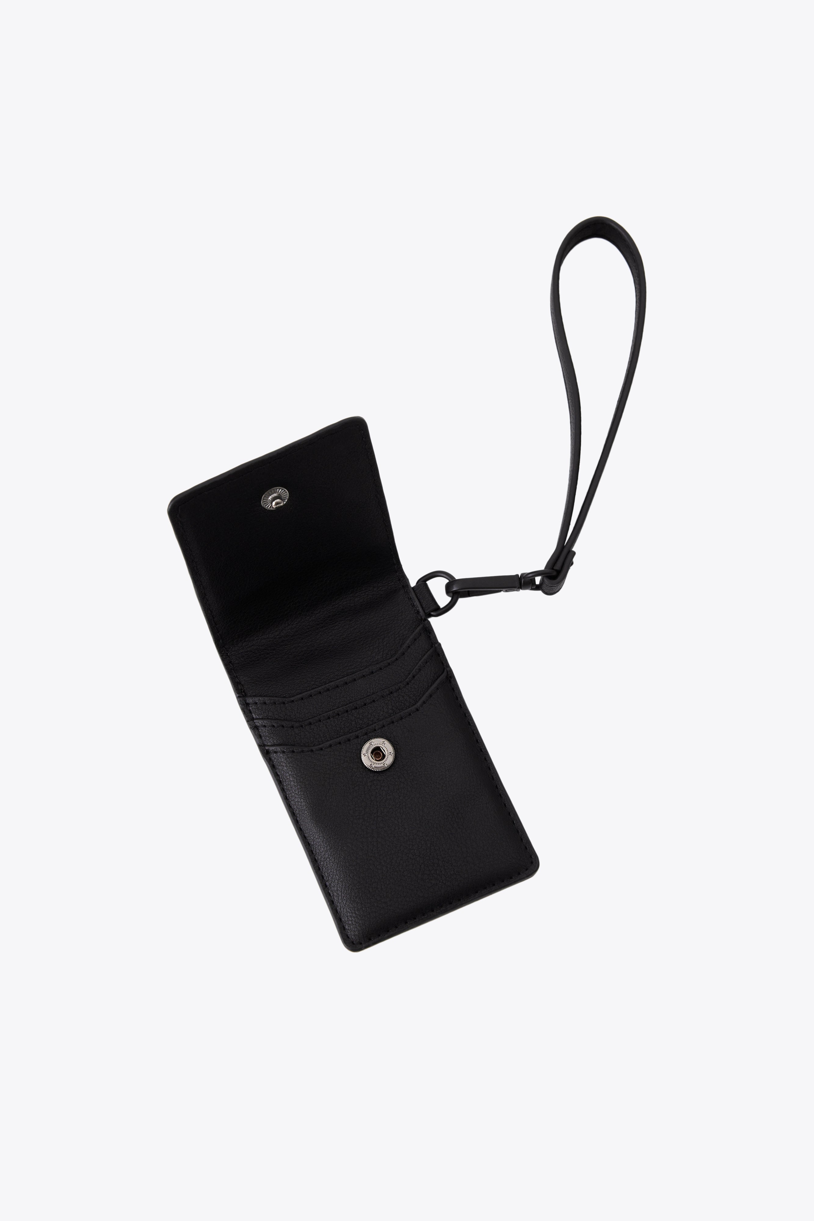 Premium Black ID Wristlet Wallet - Slim RFID Blocking Wristband for Credit Cards, Cash & Essentials | Perfect for Travel, Gym, Concerts & Night Out