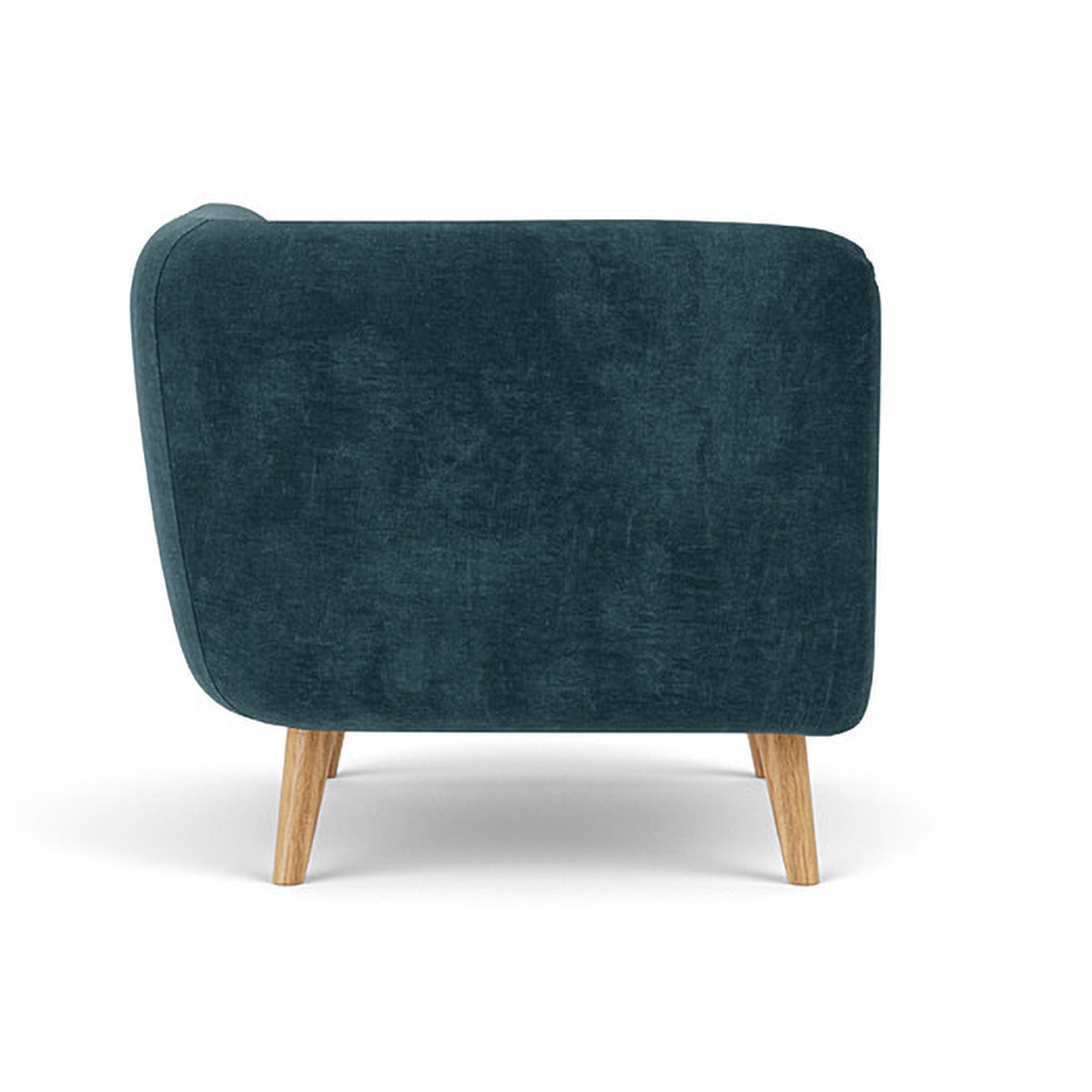 Alfred Fabric Right 1 Seater Modular Sofa - Modern Comfortable Single Chair for Living Room, Bedroom & Small Spaces