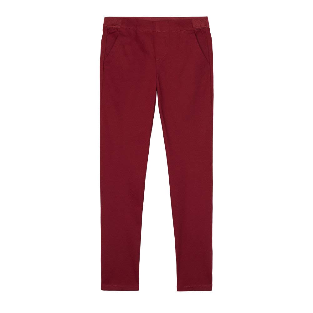 French Toast Girls' Elastic Waist Pull-on Pants - Comfy Play & School Wear