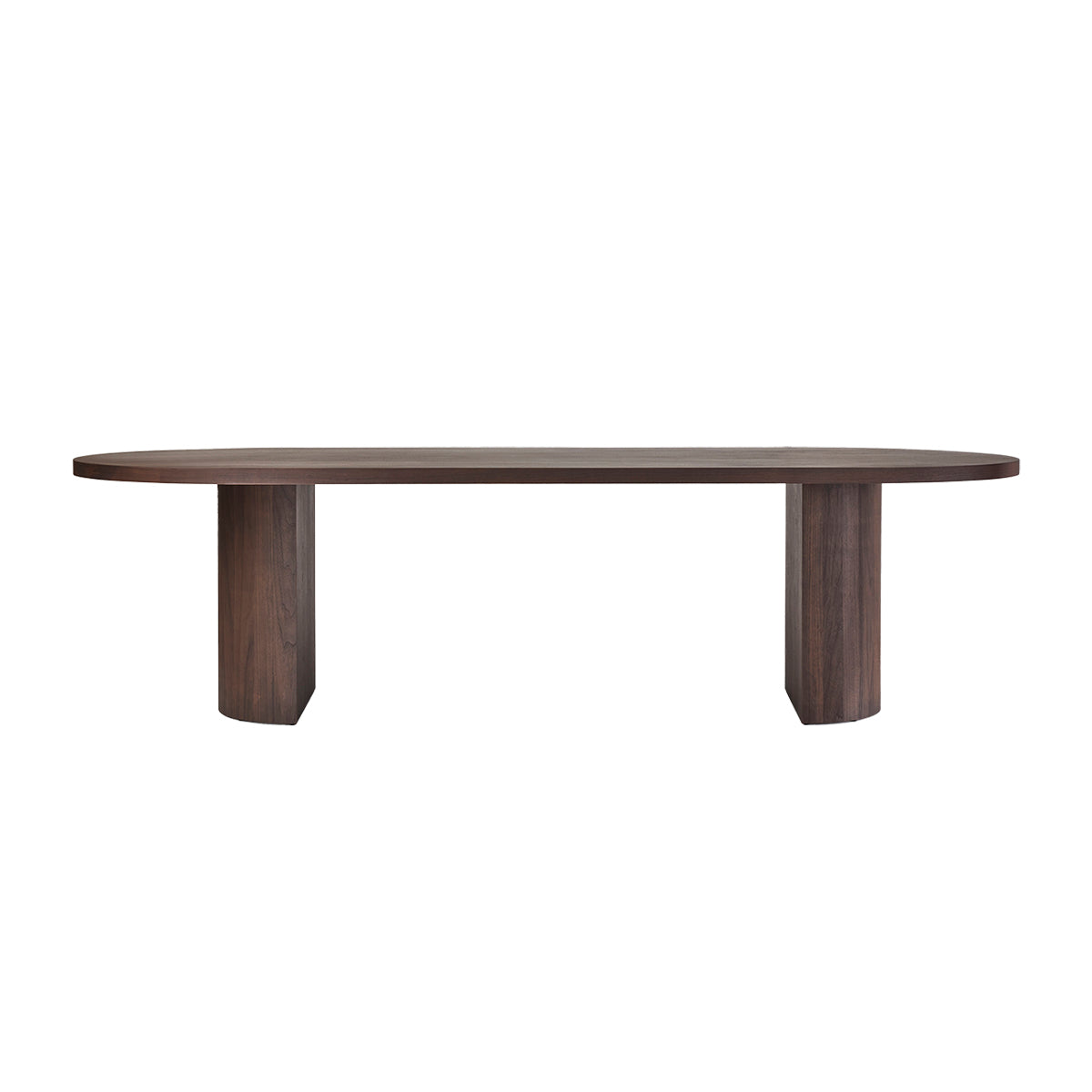Stylish Desert Moon Oval Dining Table - Modern Wooden Kitchen Table for 6 - Perfect for Family Dinners & Entertaining Guests