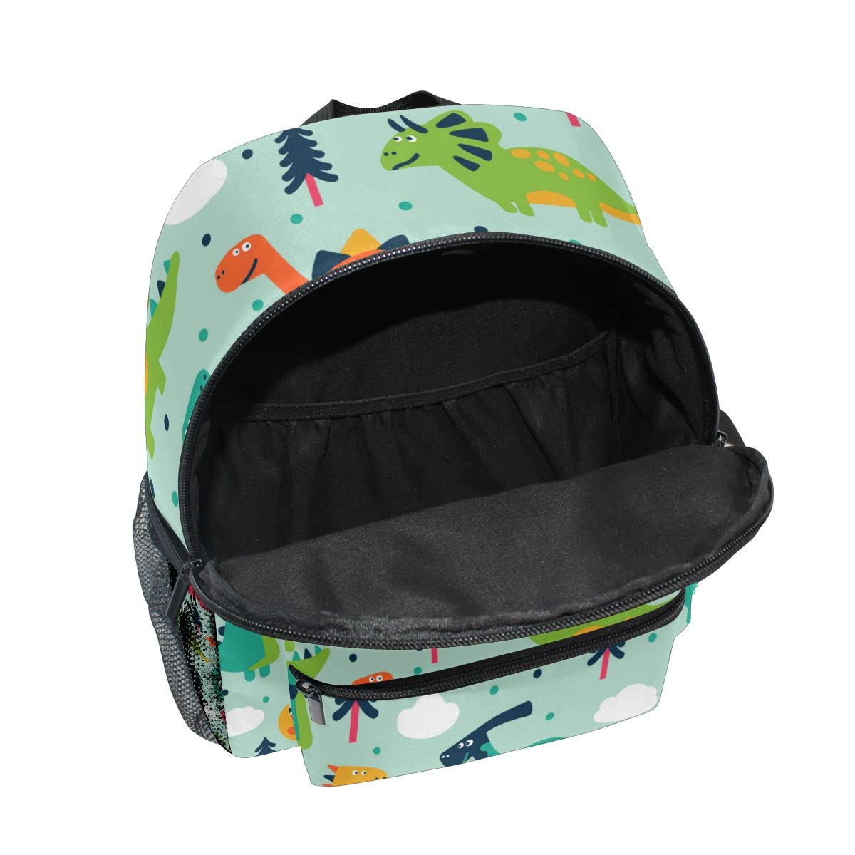 Personalized Dinosaur Preschool Backpack with Adjustable Chest Strap - Custom Name Daycare Bag for Toddlers | Perfect for School, Travel & Outdoor Adventures