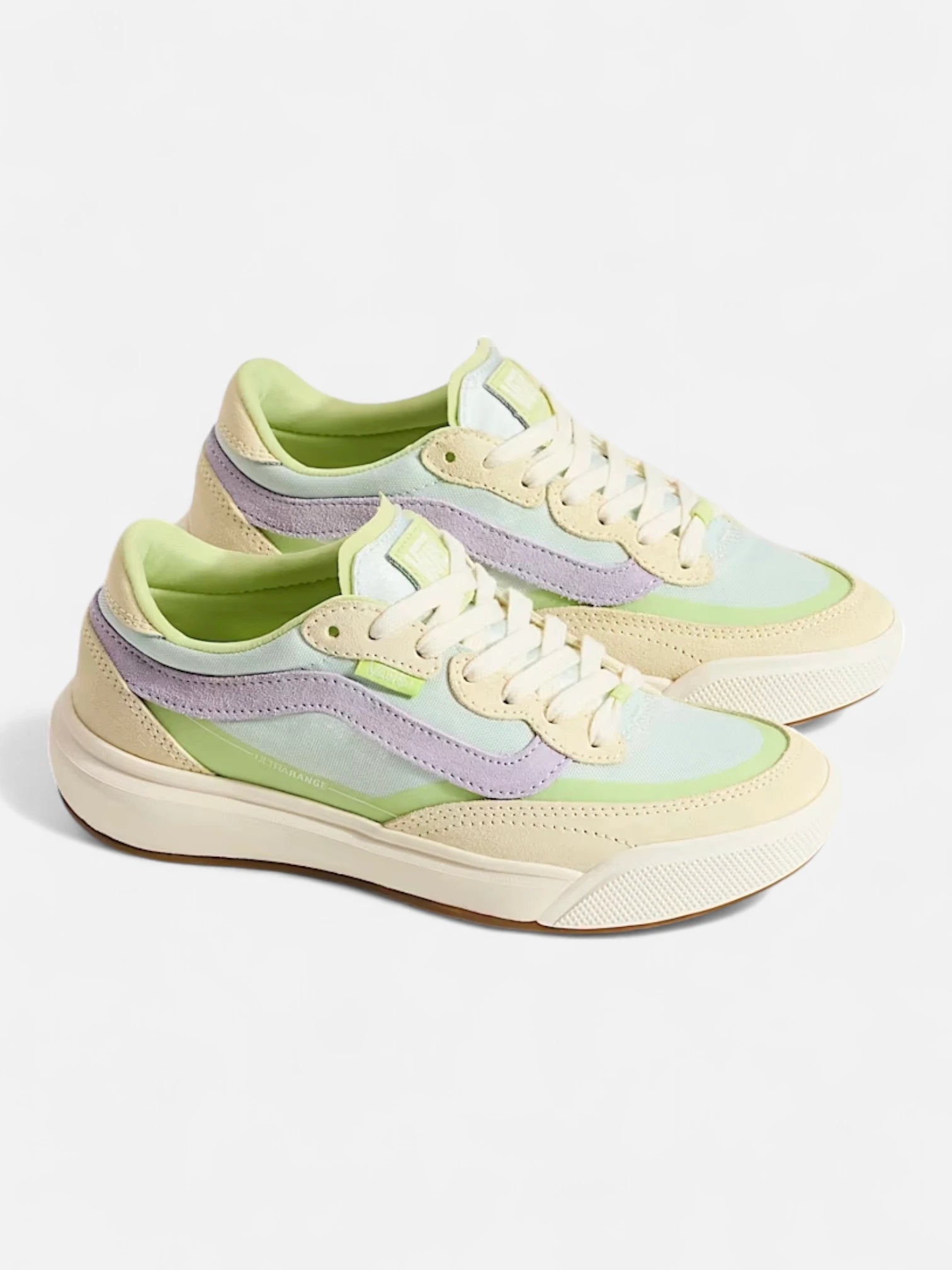 Vans MTE Ultrarange 2.0 SE Sneakers - Lime Green Hiking Shoes for Men & Women | Durable Outdoor & Urban Walking Shoes for Hiking, Travel & Daily Wear