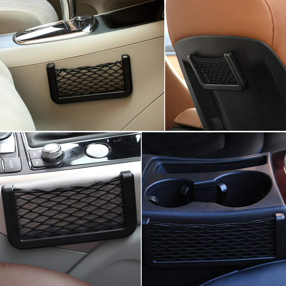Universal Car Seat Gap Organizer - Phone & Small Items Storage Holder for Vehicles - Perfect for Keys, Wallets, and Accessories in Sedans, SUVs, and Trucks