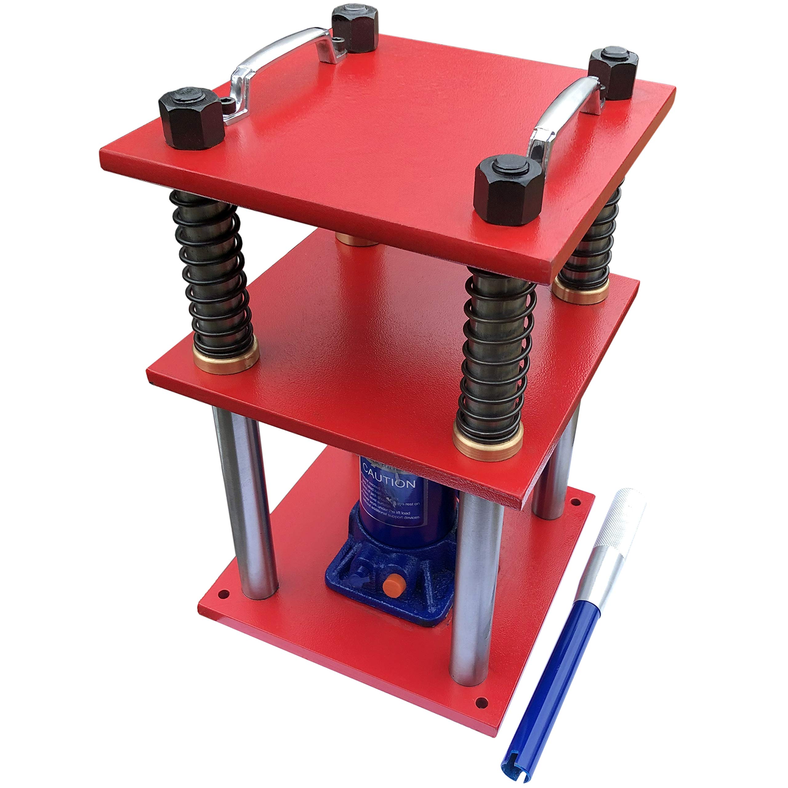8 Ton Heavy Duty Hydraulic Press - 8000kg Workshop Garage Jewelry Making Tool for Metal Forming, Bending & Stamping | Professional Jewelers Equipment for DIY & Industrial Use
