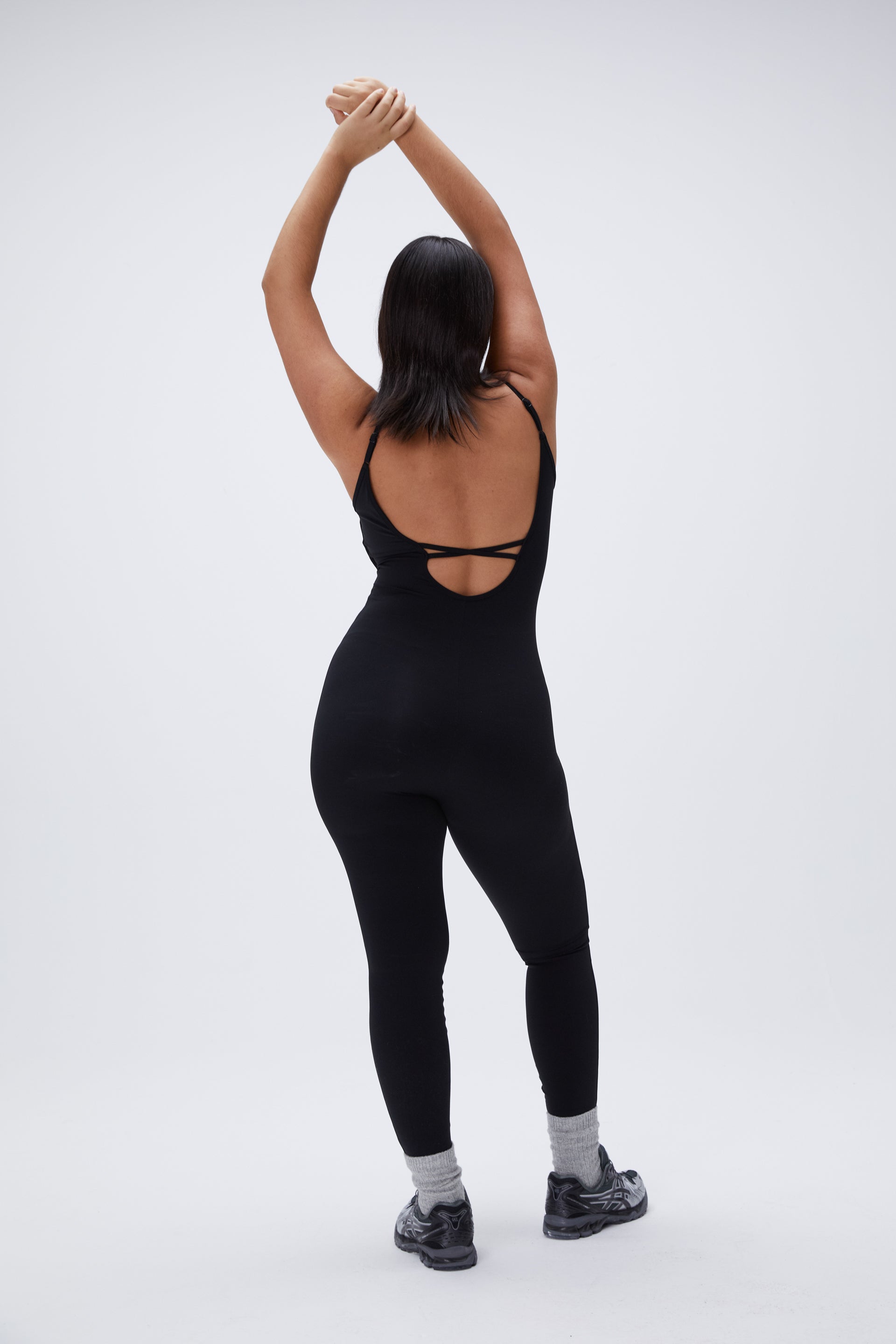 Ultimate Low Cross Back Unitard - Black | Women's Dance & Gymnastics Leotard for Ballet, Yoga & Performance