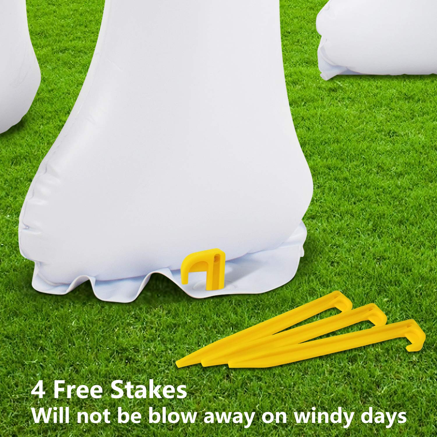 Jasonwell Giant Inflatable Unicorn Sprinkler - Outdoor Water Play Toy for Kids, Large Backyard Sprinkler for Summer Fun | Perfect for Pool Parties, Garden Play & Summer Cooling