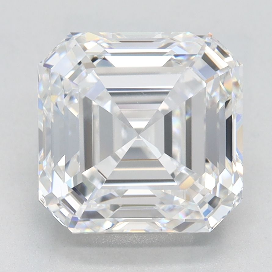 3.06 Carat D Color VVS1 Clarity Asscher Cut Lab-Grown Diamond - Perfect for Engagement Rings & Luxury Jewelry
