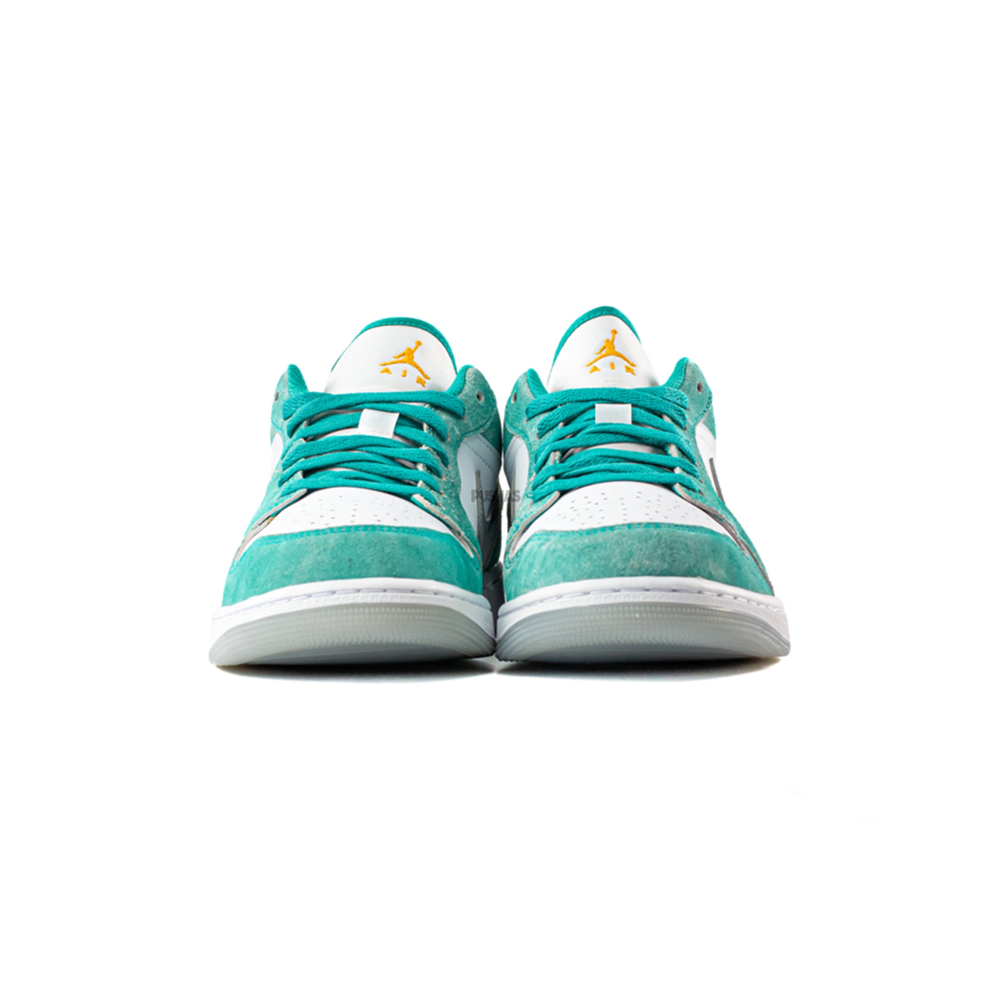 Air Jordan 1 Low SE 'New Emerald' Sneakers (2022) - Men's Basketball Shoes for Casual Wear & Street Style Fashion