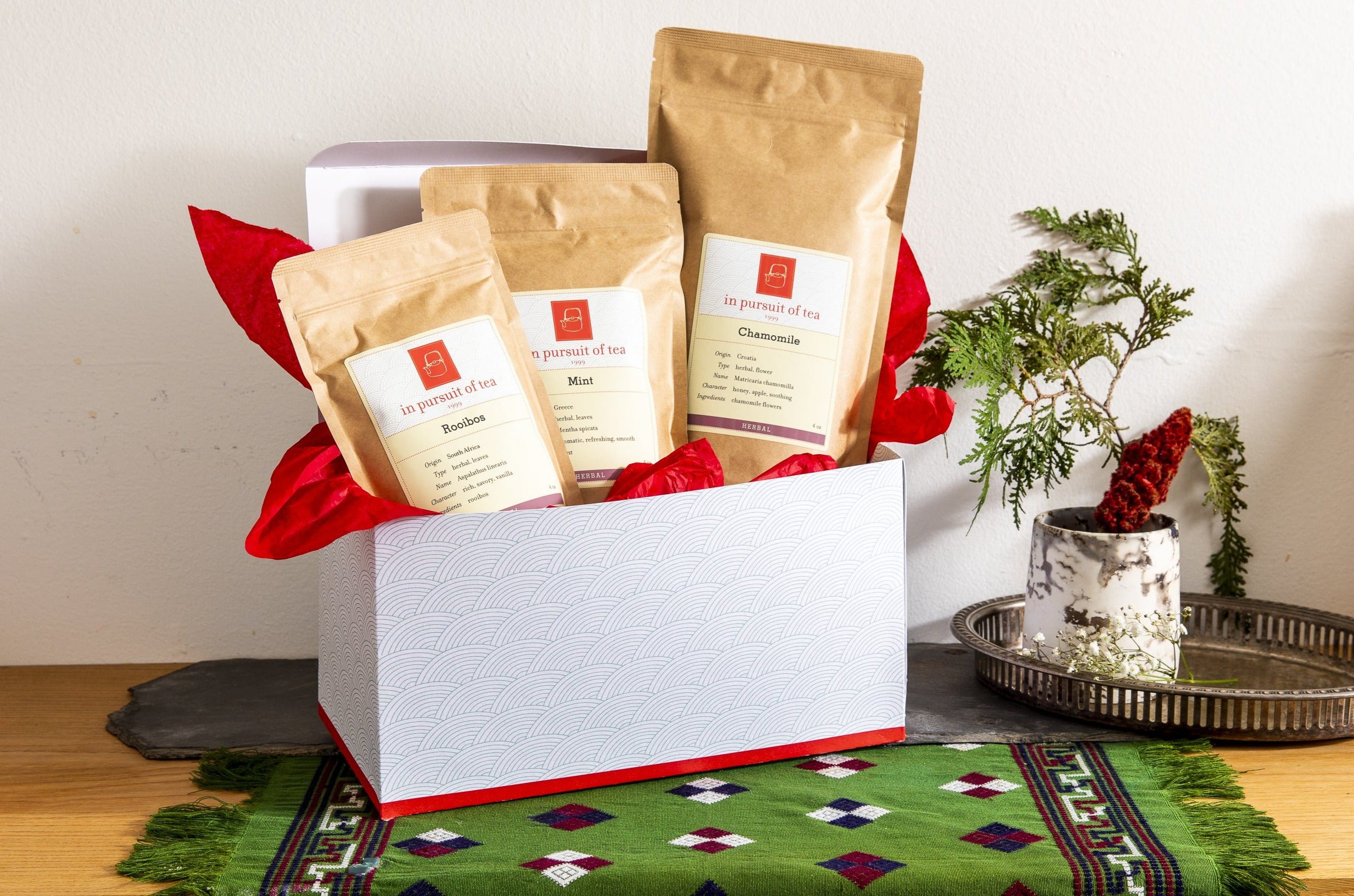 Herbal Classics Premium Gift Set - Organic Herbal Tea Collection for Relaxation & Wellness - Perfect for Holidays, Birthdays & Corporate Gifts