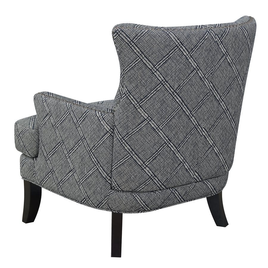 Kathy Accent Chair by Huck & Peck - Modern Upholstered Lounge Chair for Living Room, Bedroom & Office - Perfect Reading Nook & Conversation Piece