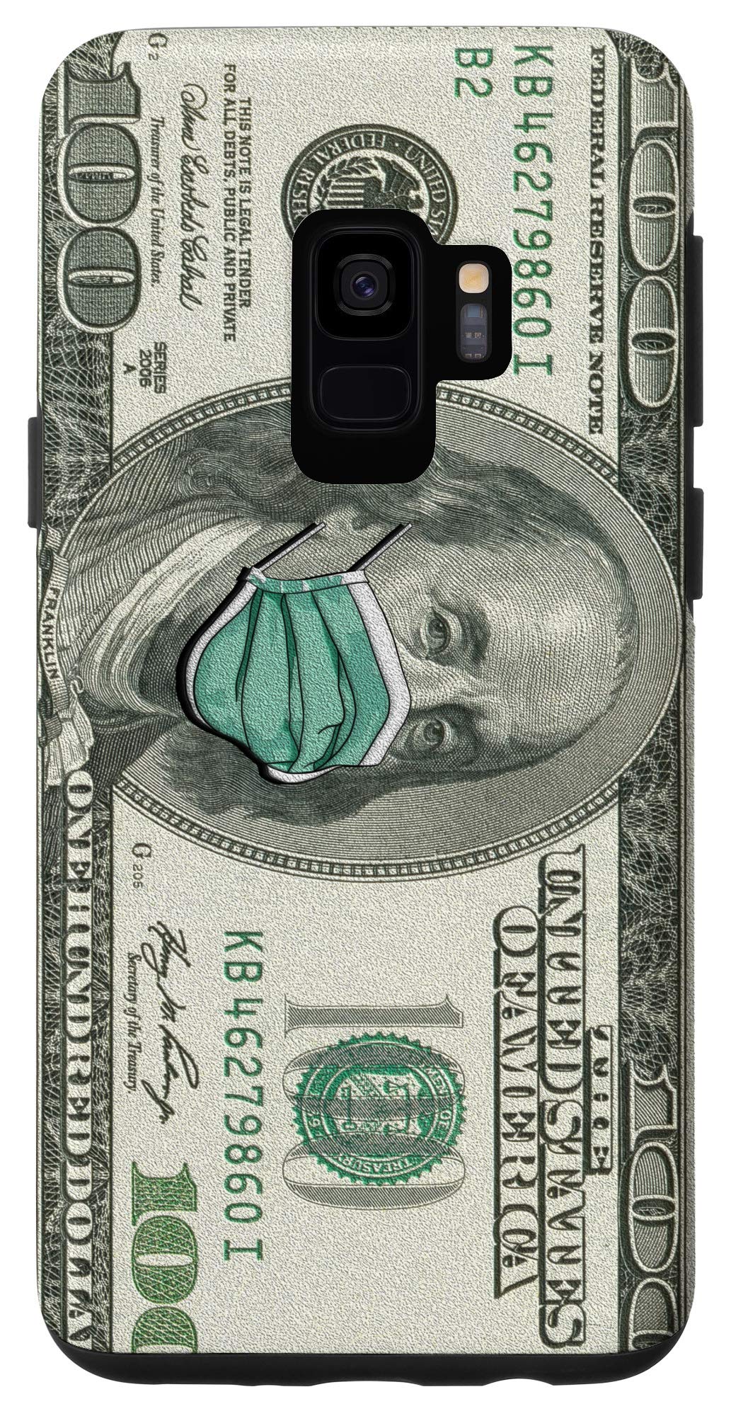 Samsung Galaxy S9 Phone Case with $100 Dollar Bill Design - Stylish & Protective Cover for Everyday Use, Travel, and Business