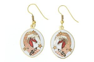 Unicorn Earrings with Music Notes - White Gift House Jewelry for Women, Girls - Perfect for Birthday, Christmas, Party Gifts