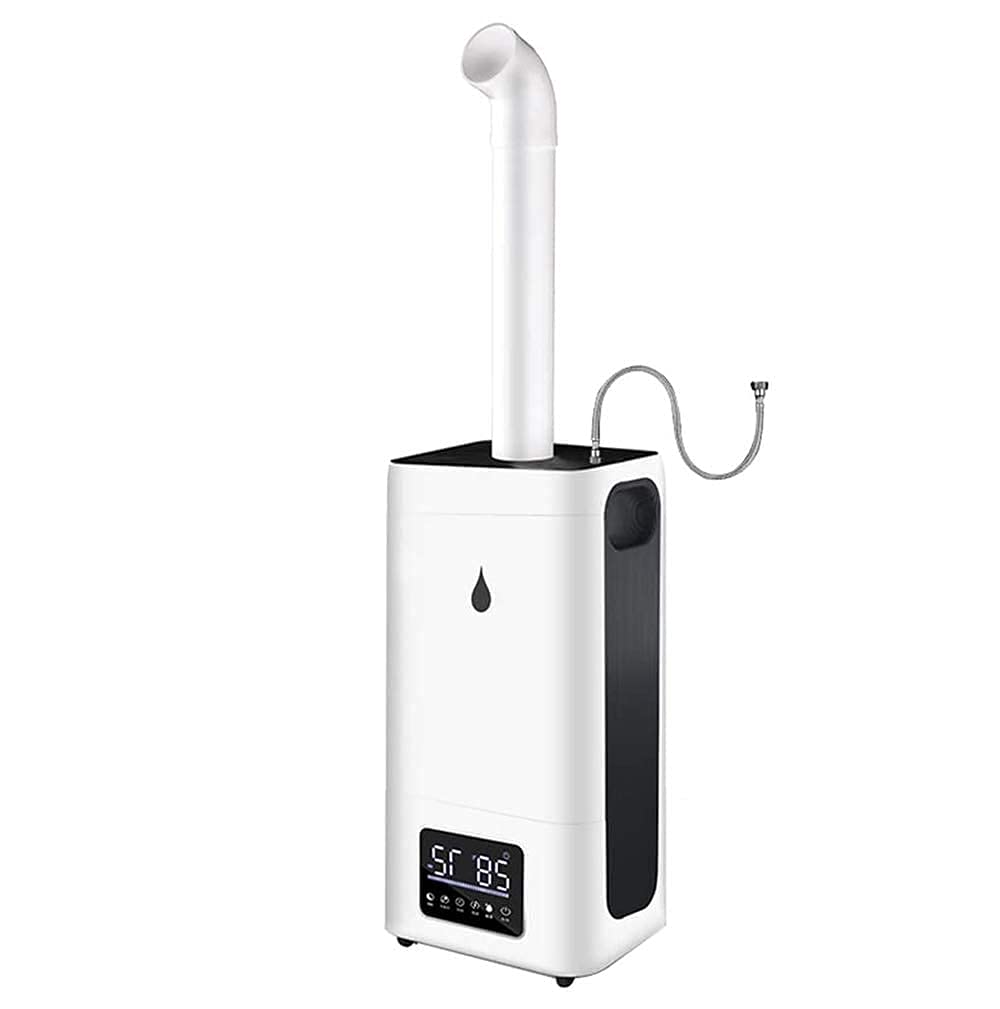 23.8L Commercial Cold Mist Humidifier with Remote Control, LED Screen & Auto Timer - Perfect for Bedroom, Office & Industrial Use - Extended Spray Tube for Wide Coverage