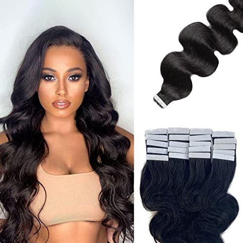 #0Body Wave Tape in 20PCS