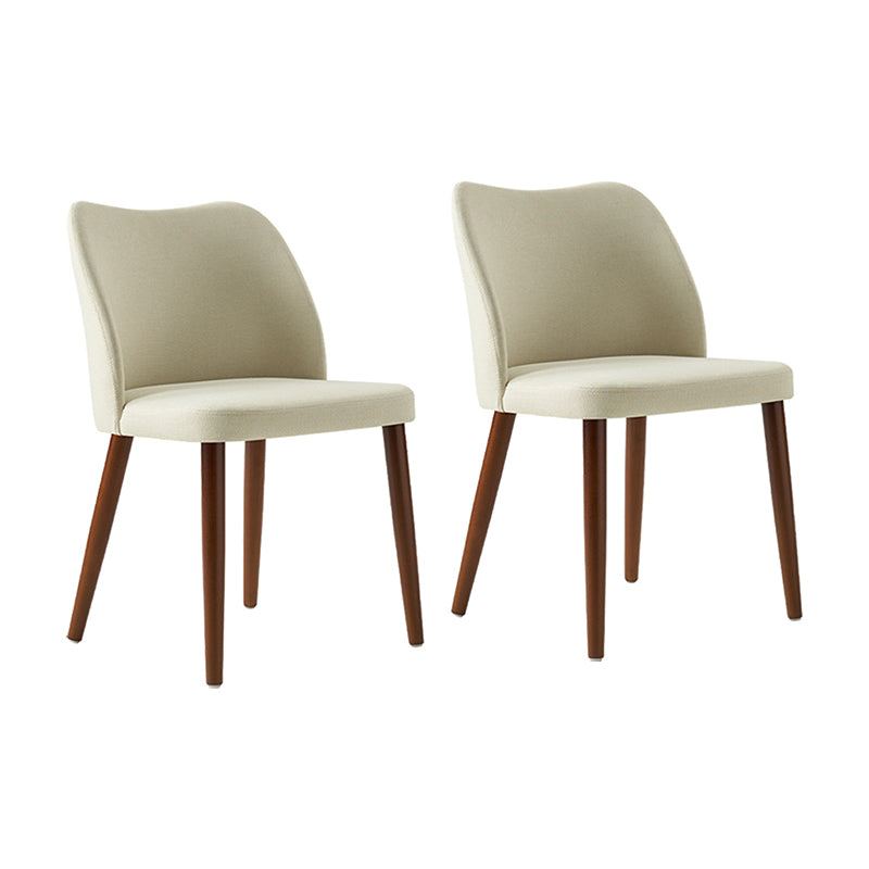 Mid Century Modern Upholstered Dining Chairs - Diana Collection | Stylish Upholstered Side Chairs for Kitchen, Dining Room & Office | Comfortable & Elegant Seating Solution