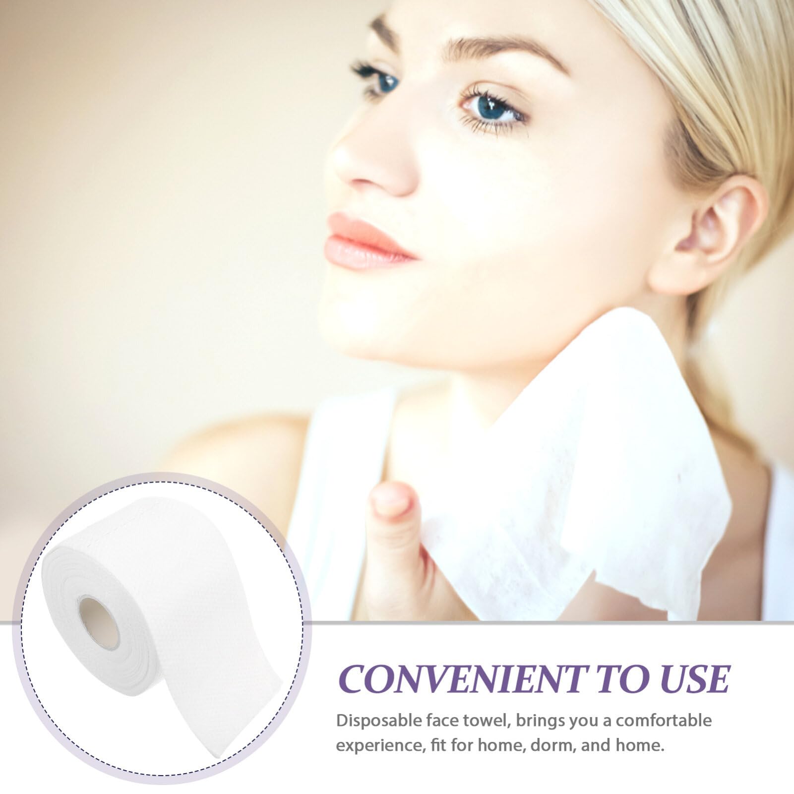 Soft & Absorbent Facial Towels for Skin Care - Gentle Face Wash & Drying Cloths | Perfect for Daily Cleansing, Makeup Removal & Spa Days