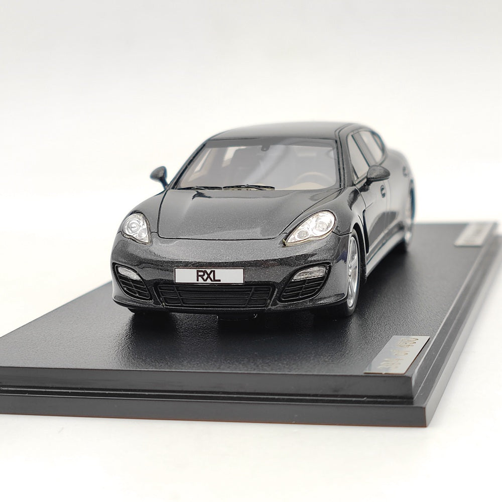 1:43 Scale 2012 Porsche Ruf Panamera RXL Grey Resin Diecast Model Car #214002 - Limited Edition Collectible Toy for Adults, Car Enthusiasts & Gift Ideas | Perfect for Display, Racing Collections & Home Decor