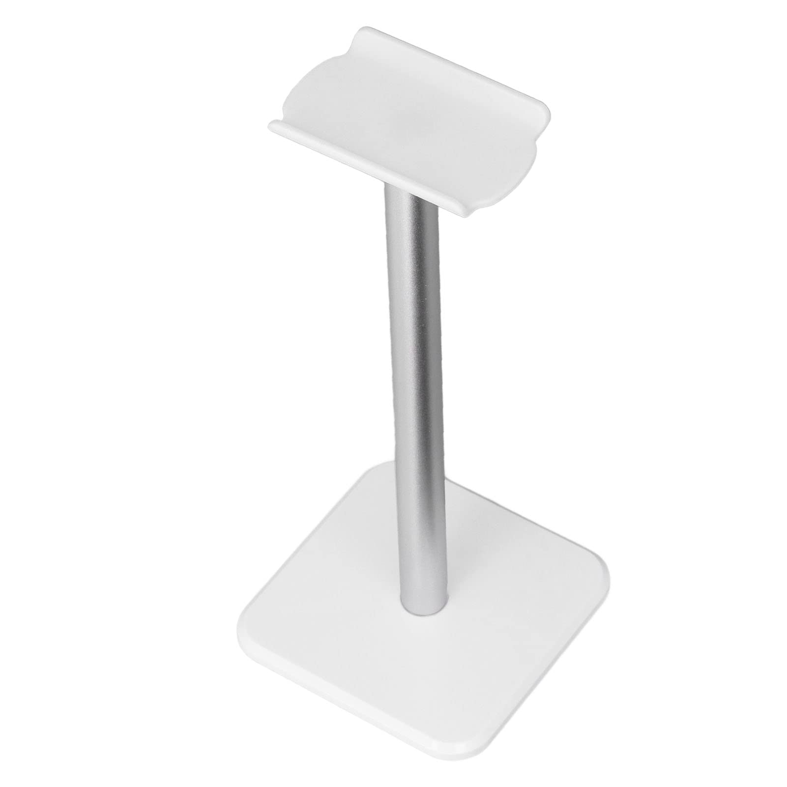 Premium Aluminum Alloy & TPU Headphone Stand - Anti-Slip Sturdy Base, Lightweight Desktop Headset Holder for Gaming, Office & Home (White) - Perfect for Organizing Headsets on Desks, Workstations & Gaming Setups