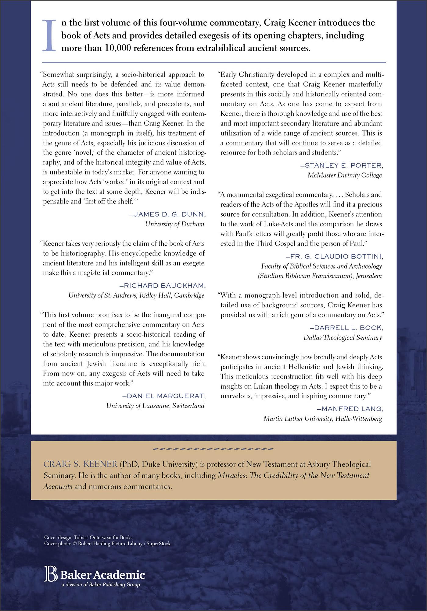 Acts: An Exegetical Commentary - Volume 1 (Acts 1:1-2:47) | Comprehensive Cultural & Contextual Bible Study | Perfect for Pastors, Theologians & Biblical Scholars | In-Depth Analysis of the Book of Acts for Sermon Preparation & Academic Research