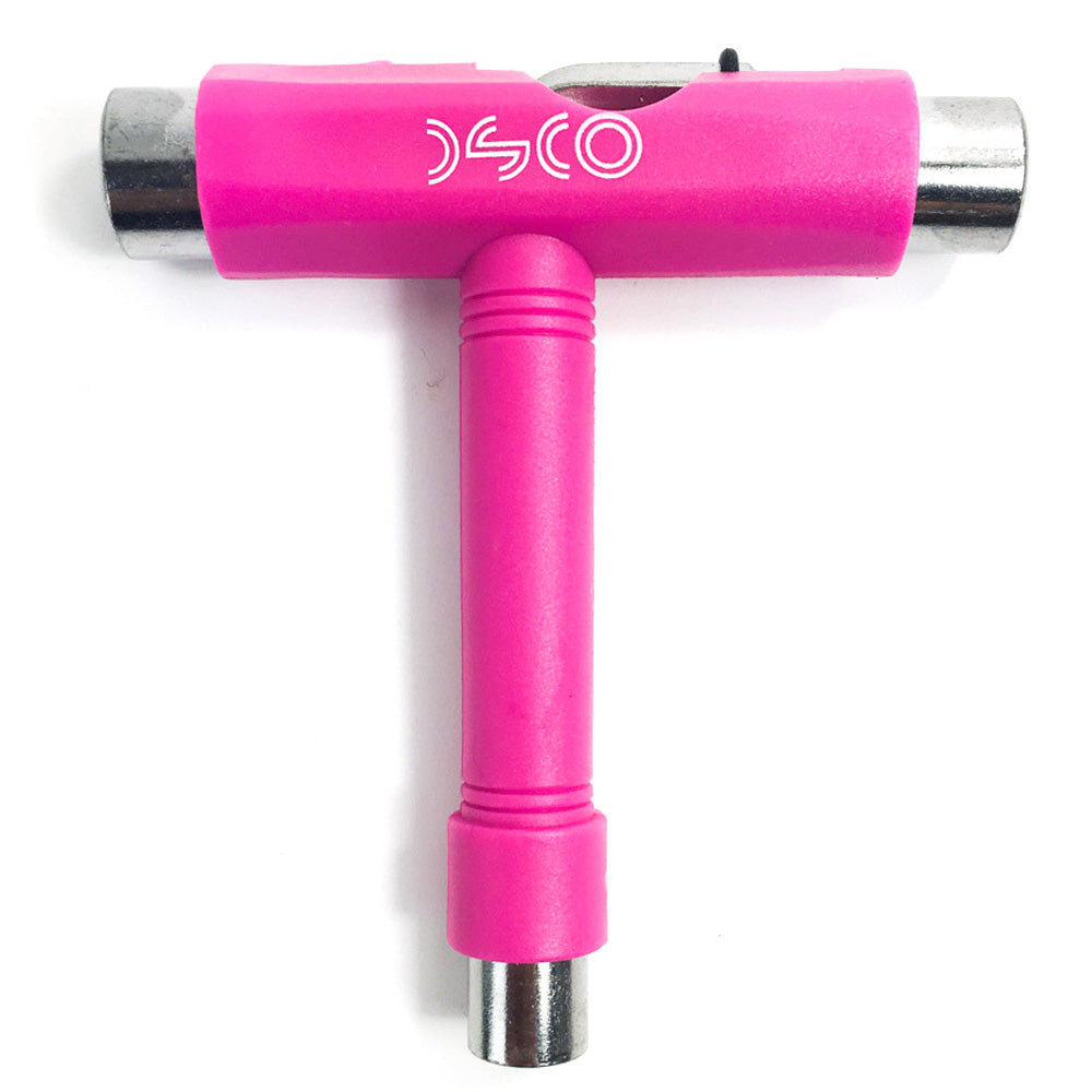 Dsco Quad Skate Tool - All-in-One Roller Skate & Skateboard Multi-Tool for Adjusting Trucks, Bearings & Wheels - Perfect for Roller Derby, Outdoor Skating & Skate Park Maintenance