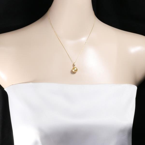 18K Yellow Gold Pearl Necklace for Women - Elegant Bridal Jewelry, Wedding Gift & Special Occasion Accessory