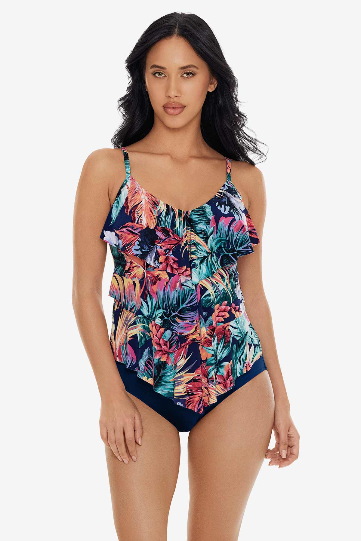 Rita Tankini Top in Belize - Stylish Women's Swimwear for Beach & Pool - Perfect for Summer Vacation & Water Activities