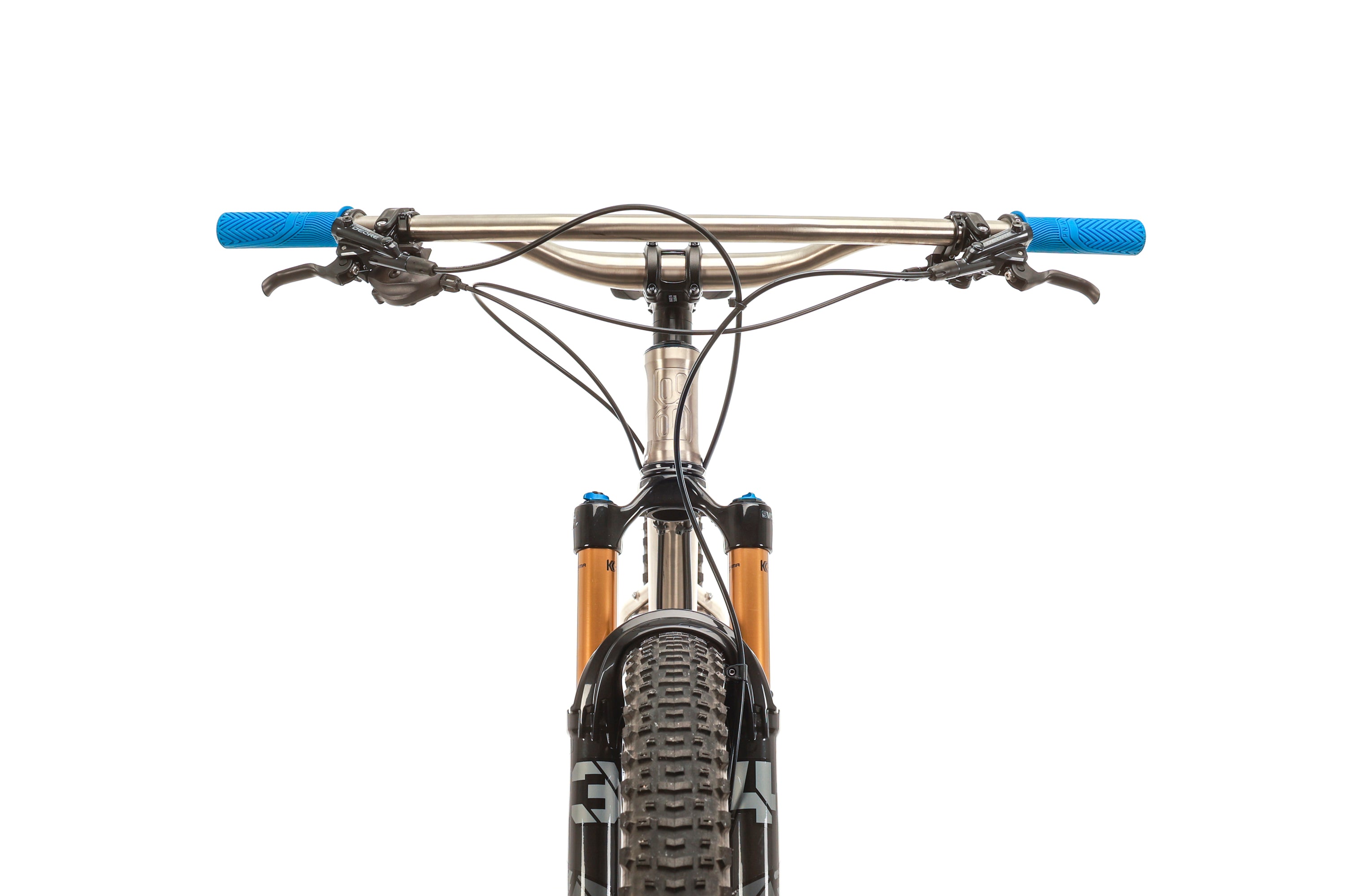 Binary Bicycles Kinetik Titanium Expedition Mountain Bike 2023 - Lightweight & Durable Small Frame for Off-Road Adventures | Perfect for Trail Riding, Mountain Climbing & Outdoor Exploration