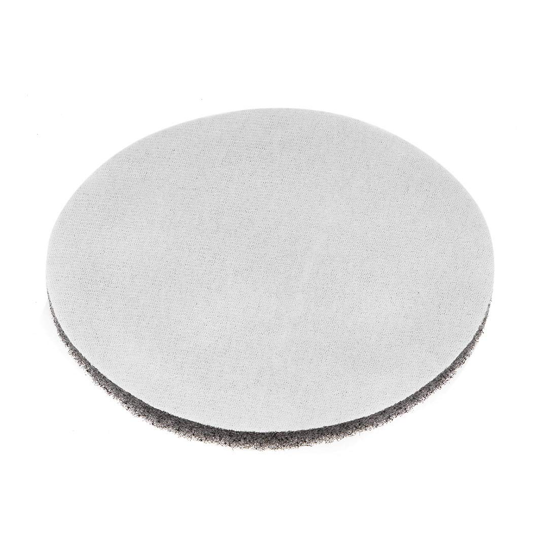 uxcell 5 Inch 1500 Grit Power Drill Brush - Heavy Duty Tile Scrubber & Scouring Pads for Deep Cleaning - 5 Pack - Perfect for Grout, Bathroom Tiles, Kitchen Surfaces & Outdoor Cleaning
