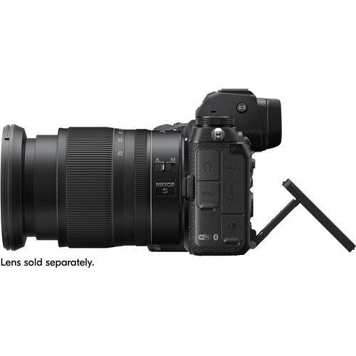 Nikon Z6 II Mirrorless Digital Camera Body - 24.5MP Full Frame, 4K UHD Video, Dual EXPEED 6 Processors - Perfect for Photography, Videography & Travel