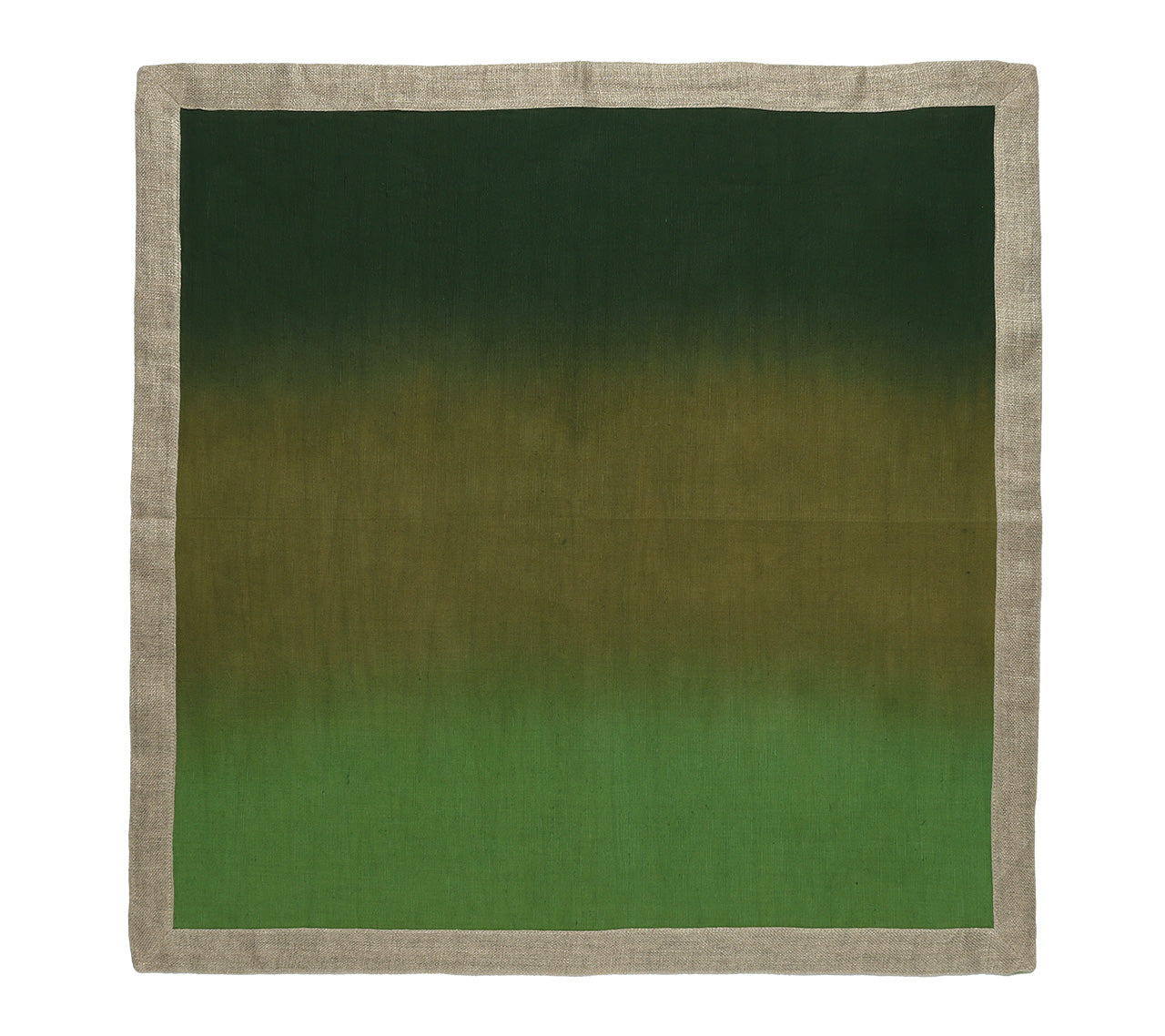 Cool Tone Dip Dye Napkins Set of 4 - Stylish Cotton Table Linens for Dinner Parties, Weddings & Home Decor