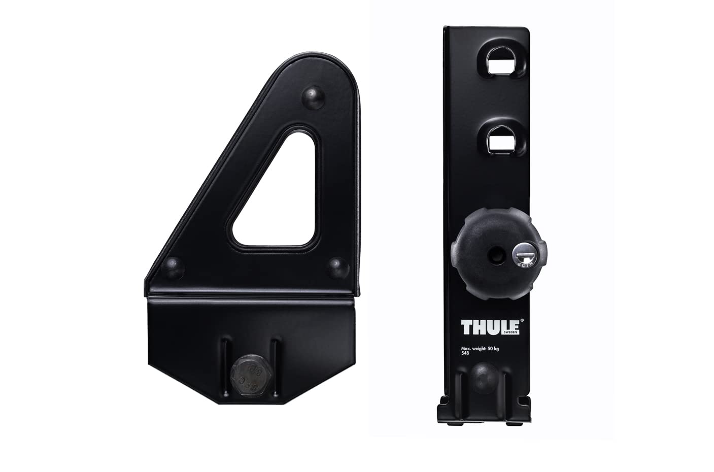 Thule 548000 Ladder Carrier - Heavy Duty Roof Rack Accessories for Trucks & SUVs | Secure Transport for Ladders, Pipes & Long Items | Perfect for Construction, Roofing & Outdoor Adventures