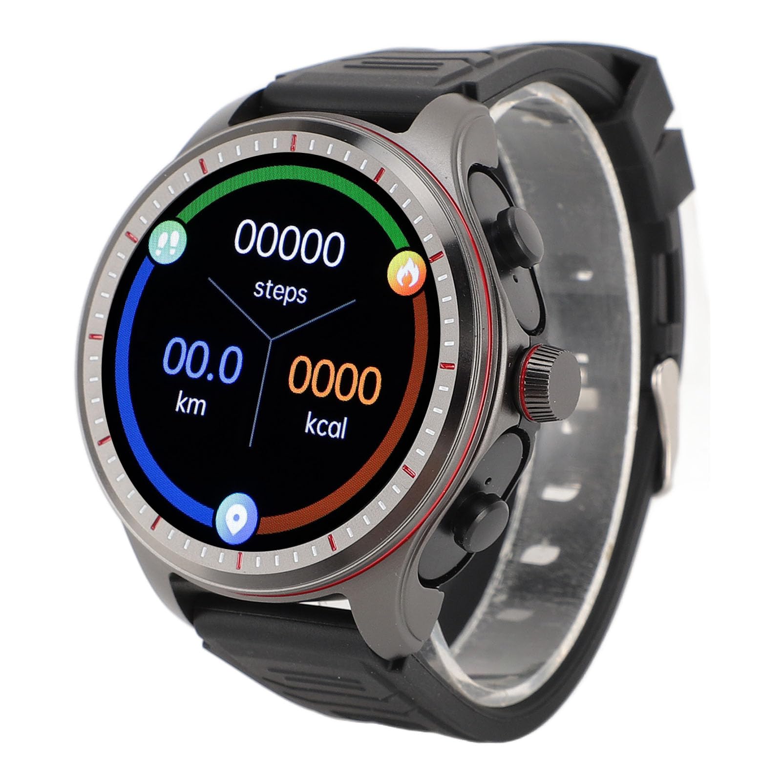 2 in 1 Smartwatch with Wireless Earbuds - Fitness Tracker with 100+ Sports Modes, Bluetooth Calling, Music Player & Heart Rate Monitor | Perfect for Running, Gym & Outdoor Activities (Compatible with H Band)