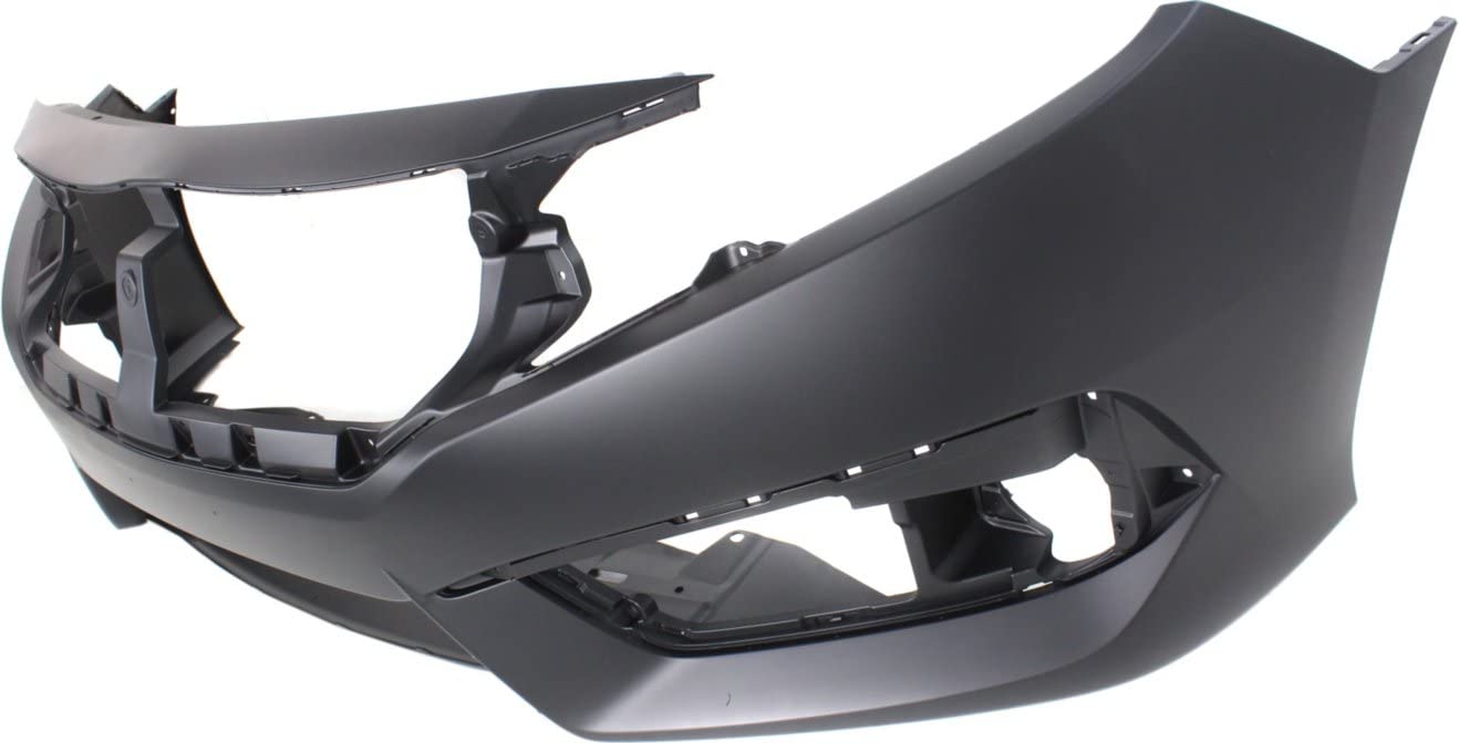 CAPA Certified Honda Civic Front Bumper Cover - Sherman Replacement Part for Smooth Driving