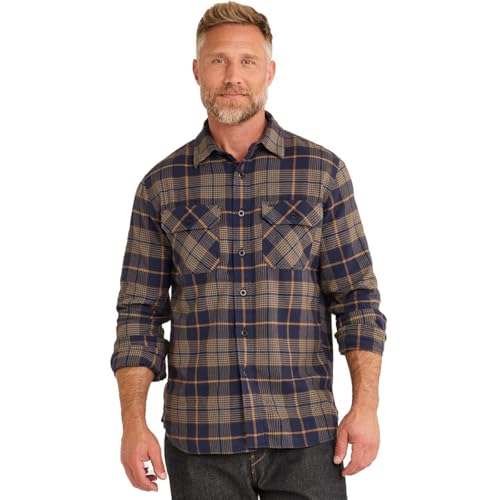 Navy/Khaki Plaid