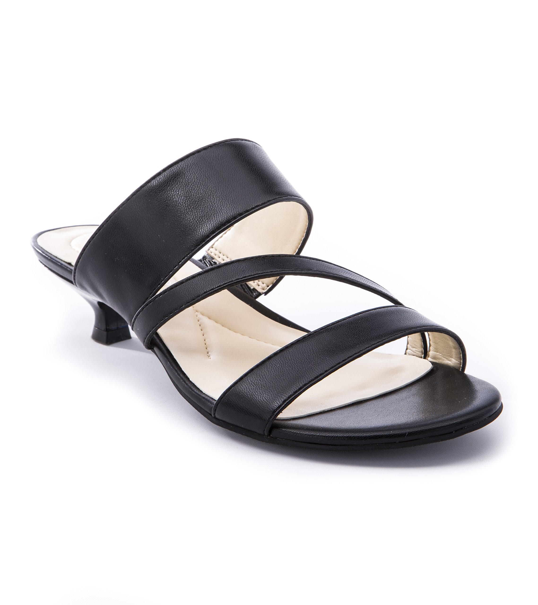 ZANADOO Women's Black High Heels Size 6.5 M (AG14247) - Elegant Dress Shoes for Party, Wedding & Office Wear