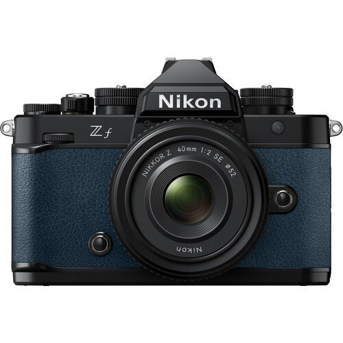 Nikon Zf Full Frame Mirrorless Camera (Indigo Blue) - Professional Photography, Vlogging & Travel - 4K Video & Advanced Autofocus