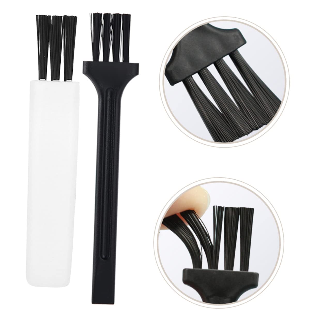 30pcs Electric Razor & Hair Clipper Cleaning Brush Set - Multi-Purpose Keyboard & Grooming Tool Kit - Perfect for Home Salon, Barber Shops & Electronics Maintenance