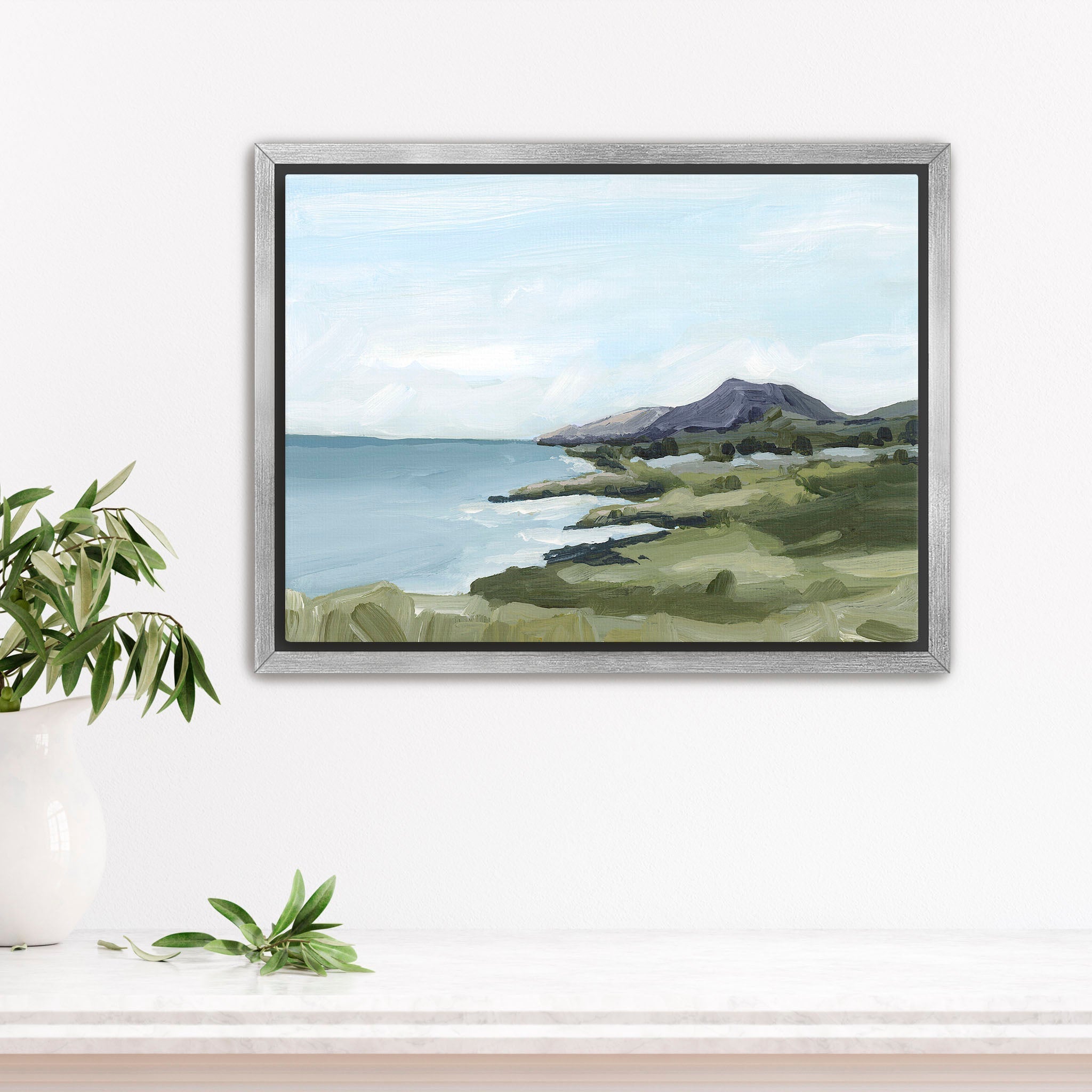 Diamond Head II Art Print - Stunning Hawaiian Landscape Wall Decor for Living Room, Bedroom & Office | Premium Canvas & Framed Options