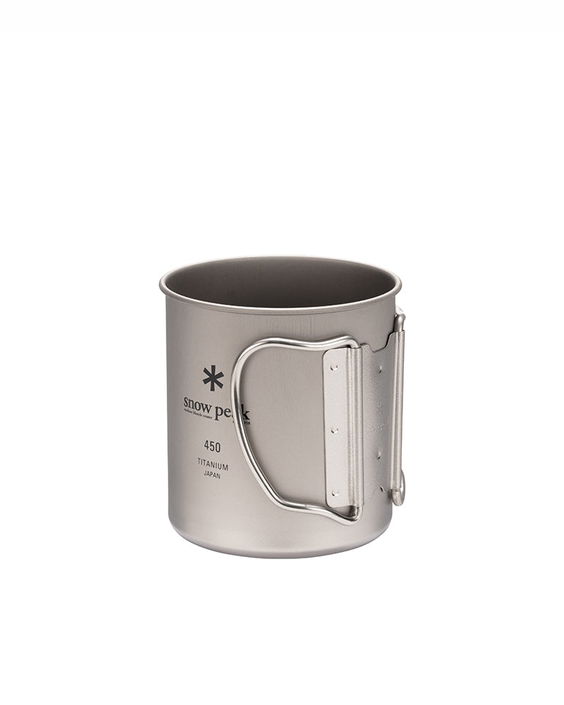 Titanium Single 450 Cup - Lightweight & Durable Camping Coffee Mug for Outdoor Adventures, Hiking & Travel